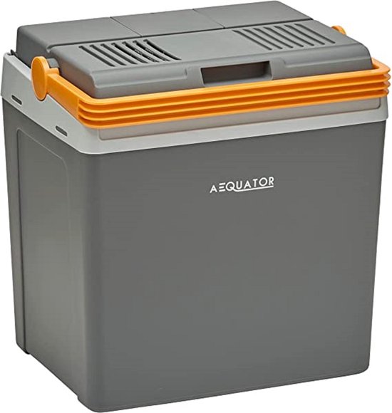 24 liter draagbare thermo-elektrische koelbox met koel- en warmhoudfunctie voor auto, boot en camping - 12 V en 230 V van Merkloos