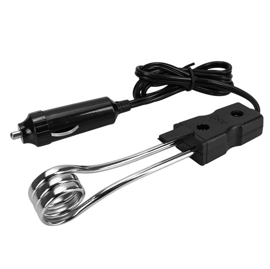 24V draagbare auto-onderdompelverwarmer, autobeker, mok, waterkoker, thee- en koffieverwarmer, soep, drankjes, elektrische verwarming van QLOUNI