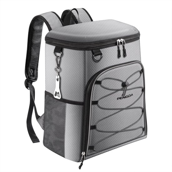 25 l koelrugzak, koeltas, 36 blikjes, grote isolerende tas, waterdichte picknickrugzak voor kamperen, wandelen, strand van Vatoprint
