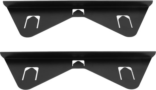 2pcs Stove Gap Covers - Retractable Countertop Holes Sealing - Stainless Steel Stove Gap Filler voor Keuken - Countertop Side Gap Oplossing van Merkloos
