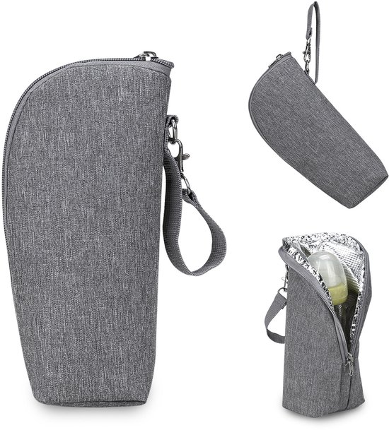 2stuks - Melkfles Warmhouder - Melkfles Tas - Koeltassen - Fles Warmer Onderweg - Isolatietas - Herbruikbare koeltas - draagbare reisbabyvoedingsfleszak - Geïsoleerde melkflessendragers - draagbare van Merkloos