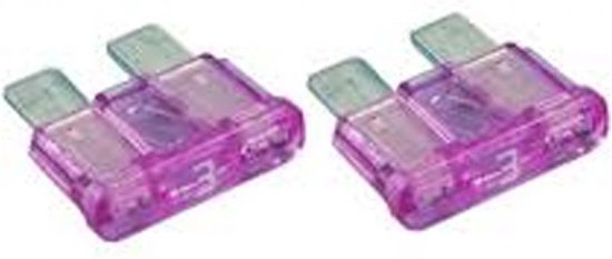 2x Thetford SC23/C200/C250/C400 Fuse 3 Amp - Zekering voor type 21766 van Thetford