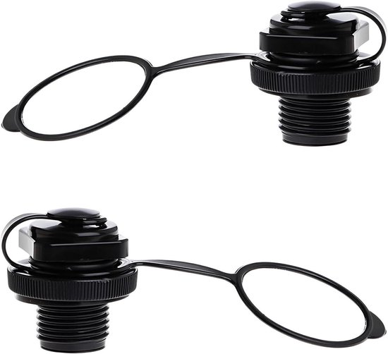 2x Universele Rubberbootventielen voor Kajak, Kano en Opblaasbare Boten