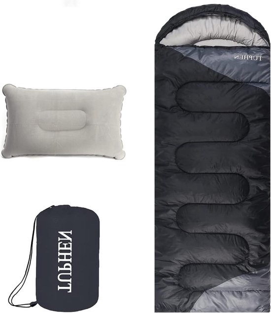 3-4 seizoenen camping slaapzakken volwassenen kinderen - outdoor wandelen lichtgewicht compact reistoestel. sleeping bag camo van Merkloos