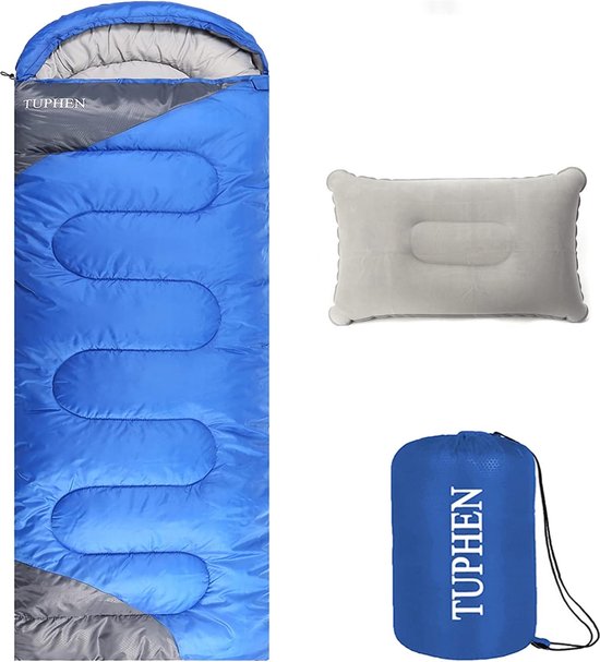 3-4 seizoenen camping slaapzakken voor volwassenen kinderen meisjes jongens - compacte slaapzak voor wandelen, rugzaktoerisme - lichtgewicht waterdicht inpakbare bagage van Forceatt
