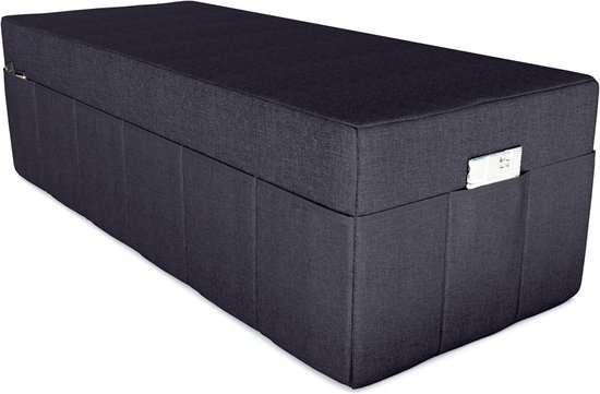 3-delige Vouwmatras voor Gasten of Camping, 15 cm Dik, 160 x 195 cm van Merkloos