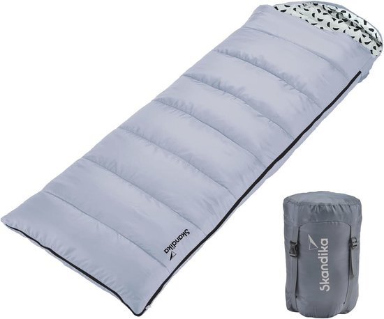 3-Seizoenen Deken Slaapzak – Comfortabel en Ruimtelijk, Ideaal voor Kamperen, Koppels en Volwassenen | 220 x 80 cm van Active Leisure