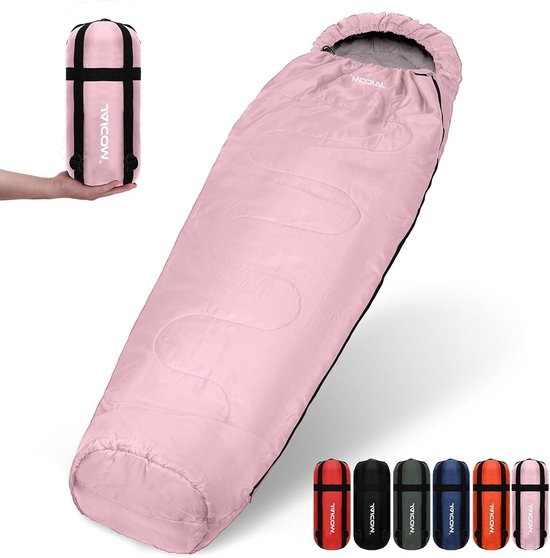 3 seizoenen ultralichte mummieslaapzak voor volwassenen - outdoor camping trekking indoor - compact formaat - lichtgewicht [800 g] Slaapzak voor camping van Paranor