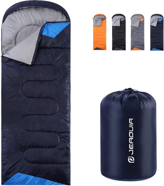 3-seizoensslaapzakken voor volwassenen Backpacken Lichtgewicht waterdicht Koud weer Slaapzakken voor meisjes Jongens Heren Warm Kamperen Wandelen Buiten Reizen Jagen van Merkloos