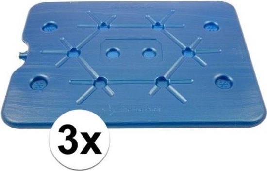 3 stuks Platte koelelementen 32 x 25 cm van Bo-Camp