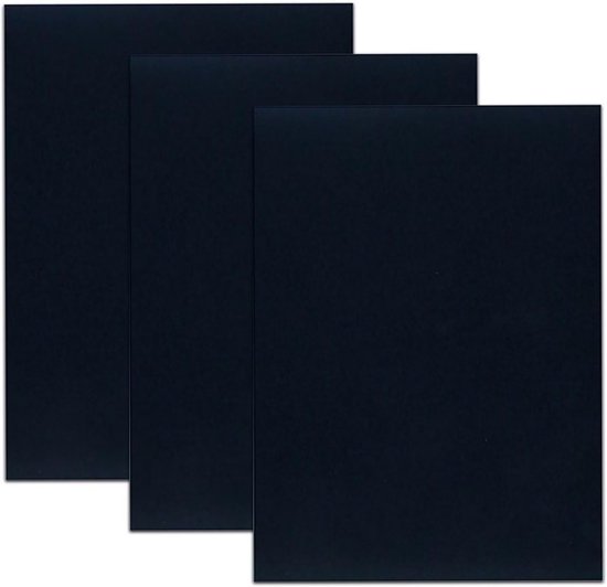 3 stuks waterdichte reparatiepatches zelfklevend - geschikt voor jassen tassen en tenten - 20 x 15 cm zwart
