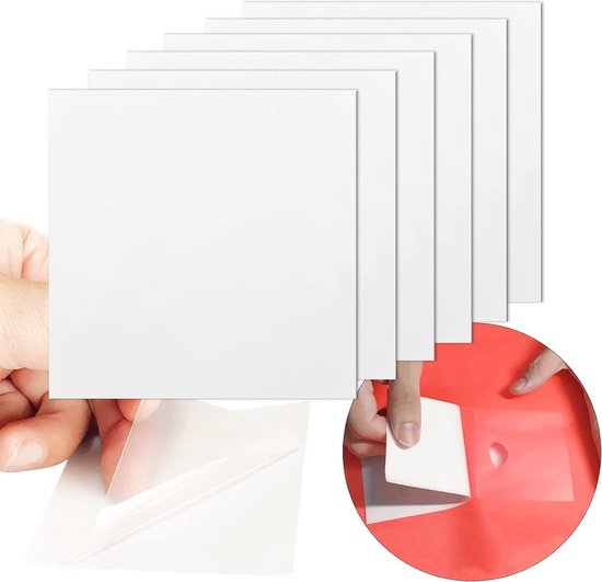 30x Transparante TPU Reparatiepatches voor Opblaasbare Voorwerpen - Waterdicht en Sterk van Merkloos