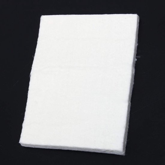3/6/10mm Aerogel Isolatie Hydrofobe Mat voor Hookah - Temperatuurbestendig, 20 x 15cm, Perfect voor Rookervaring