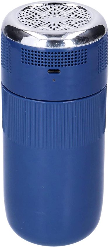 380ML Draagbare Autokoeler - USB Drankkoeler voor Buitensporten - Koude Waterkoker voor Wijn en Sap - Herbruikbaar - Ijsthee - Donkerblauw van Willery