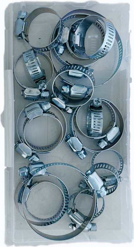 3BMT 21-delige Slangklemmenset Assortiment - Veilige Bevestiging van 3BMT