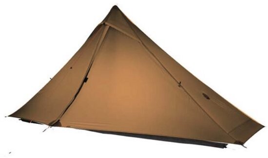 3F UL GEAR Lanshan 1 PRO – 1-persoons Tent – Ultra Lichtgewicht – 3 seizoenen trekking tent – Waterdicht – Kampeertent – Kamperen – Hiking & Wandelen – Bruin