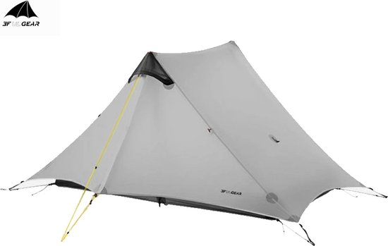 3F UL GEAR® Lanshan 2-persoons Tent - Ultra Lichtgewicht - 3 seizoenen trekking tent - Waterdicht - Kampeertent - Kamperen - Dubbeldaks trekkerstent - Hiking & Wandelen van 3F UL GEAR®