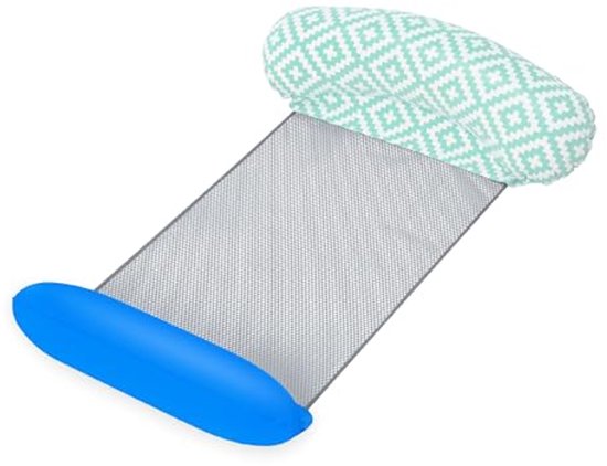 4-in-1 Waterhangmat - Luxe Opblaasbare Zwembad Relaxmat van Swim Essentials