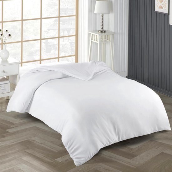 4-seizoenen dekbed - 240x220 cm - Met ultrazachte 100% katoenen dekbedovertrek (Oeko-Tex)