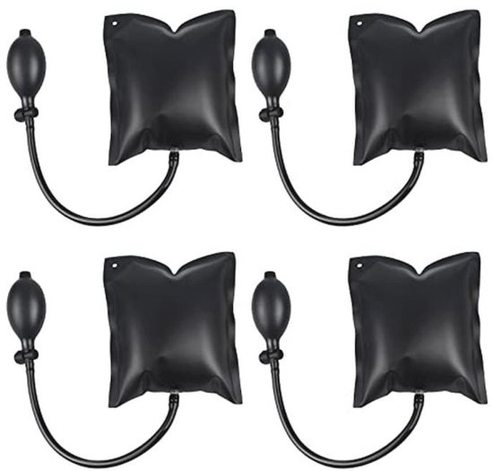 4 Stuks Air Wedge Pomp Montage-Kussen - Opblaasbare Wig voor Ramen en Deuren van Merkloos