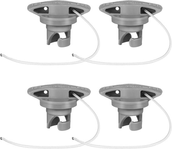 4 Stuks Universele Opblaasbare Kajak Ventieldoppen en Afvoerstoppen Set van Merkloos