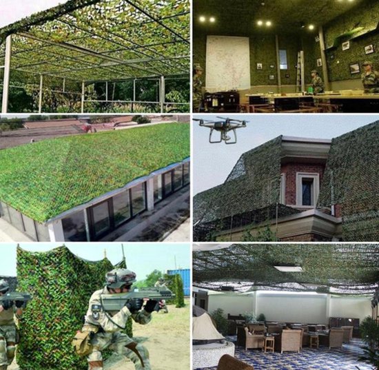 4x2 meter camouflage net groen van Tenax