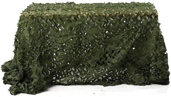 4x3 meter camouflage net groen van MFH