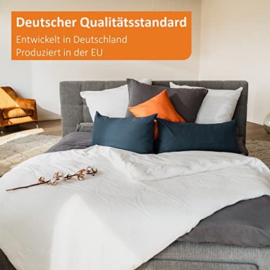 5-delige opbergtas voor dekbedden en hoofdkussens met 3-zijdige ritssluiting en handgrepen - Ruimtebesparend en stofvrij van Lifetastic