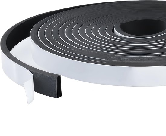 5 meter x 15 mm x 5 mm Zelfklevende Schuimafplaktape voor Raamisolatie, Geluid- en Warmte-isolatie, Vocht- en Koudbescherming voor Ramen en Deuren