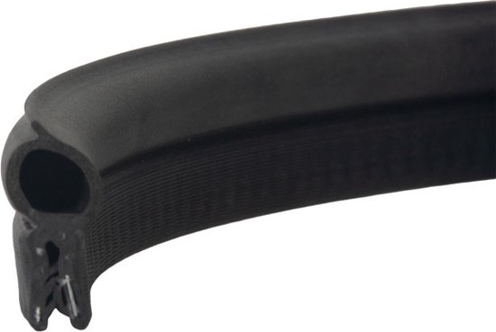 50 stuks Klemprofiel met Sponsrubber Bovenkant 2-5mm 50mtr van Rubio