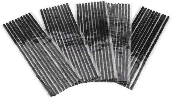 50 Stuks Tubeless Banden Reparatie Strips voor Auto en Motorfiets van Merkloos