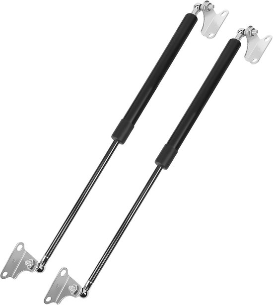 500MM 250N/25KG Gas Spring for Shock Absorbers, 2pcs L Type Gas Spring Gas Pressure Damper Hydraulic Mount for Cabinet - ShopVlot