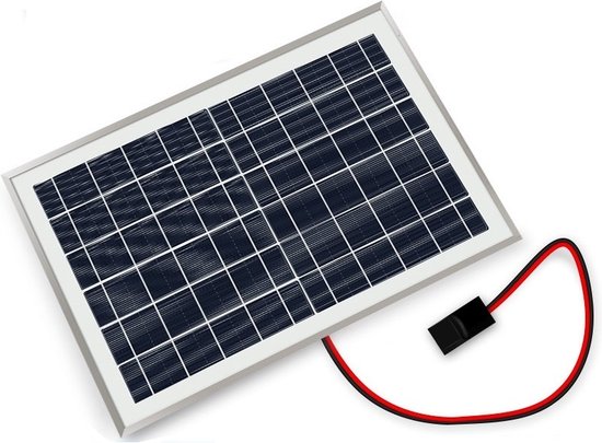 5V - 10W - USB Zonnepaneel 23x35cm Aluminium voor Camper / Powerbank van Xtrex