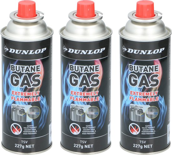 5x Butaan gasflessen navulling butaan gas bussen voor kooktoestel 227 gram van Merkloos