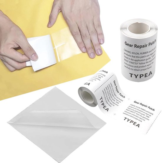 5x Transparante Reparatietape Set voor Zwembaden, Luchtbedden en Opblaasartikelen van Bestway