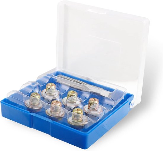 6-delige reparatieset voor schroefdraad, carter, reparatieset, M11 x 1,5 mm