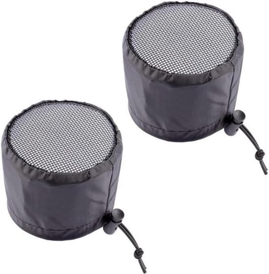 6 "Grow Tent Vent Cover Duct Filter Net met Vaste Gesp Stofdicht Mesh Scherm voor Plant Groei Tent Ventilatie Uitlaatventilator - Set van 2 van Merkloos