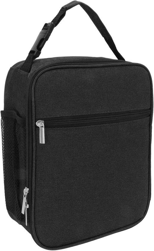 6 liter picknicktas isolatietas dubbeldekker thermotas - Lunchtas voor heren en dames, waterdicht, opvouwbaar - voor levensmiddelen, school, werk, outdoor van Merkloos