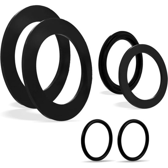 6 stuks O-rubberen mondstukken - O-ring reserveonderdeel geschikt voor Bestway Intex afdichting - zwembad O-ring afdichtringen geschikt voor Intex afdichtingsring zwembadpomp, afdichting zandfilterinstallatie zwembad