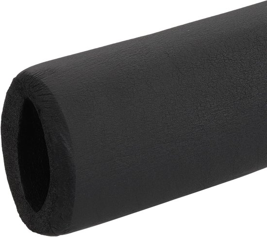 60mm (2-3/8in) ID x 6.6ft Buizenisolatie Schuim Tubes, Beschermende Wrap voor Handgrepen en HVAC Toepassingen, Zwart van Merkloos