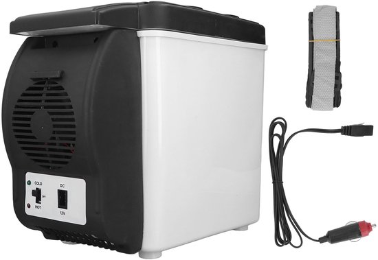 6L 12 Volt Refrigerator Food Grade Low Noise Multifunctional Portable Car Fridge Freezer for Cars