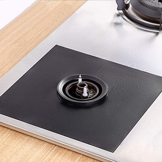 6Pcs Gas Stove Pad - Gas Cooker Cleaning Mat - Surface Protector - Keuken Tool Accessoires - Range Parts Accessoires van Merkloos