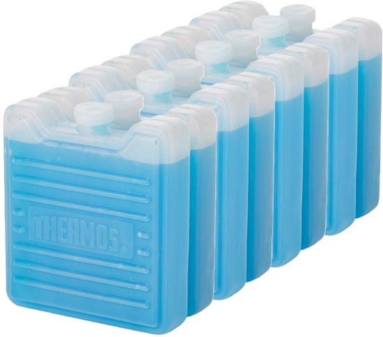 6x mini koelelementen Thermos 2 stuks