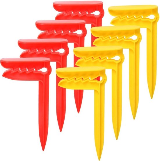 8 Handdoek Klemmen voor Windige Omstandigheden - Perfect voor Strand, Kamperen en Picknicks