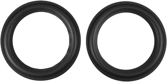 8 Inch Speaker Surround Reparatie, Rubber Woofer Rand Vervangingsonderdelen, Duurzaam en Leeftijdsbestendig