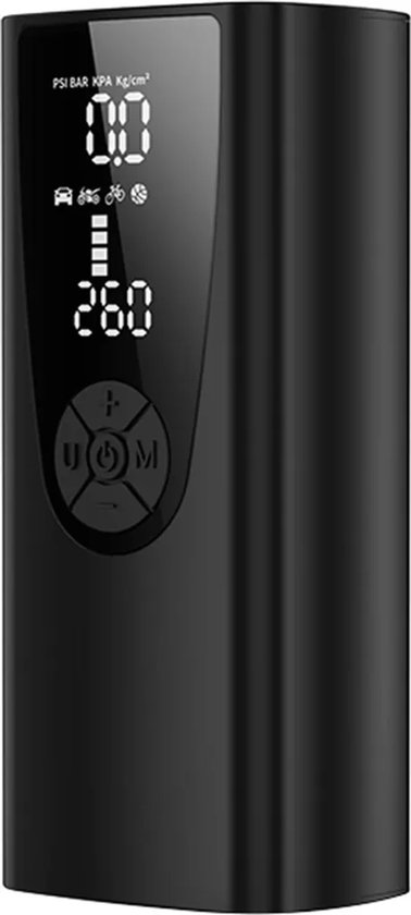 8000mAh elektrische luchtpompcompressor, draagbare luchtcompressor van Merkloos