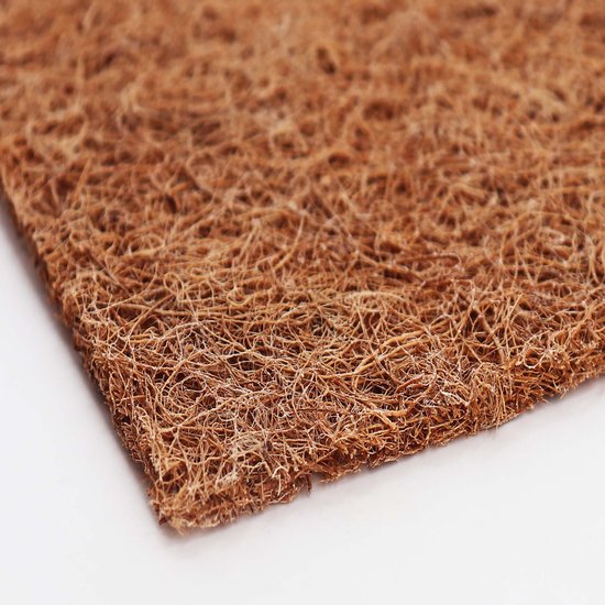 90 m Kokos contactgeluidsisolatie 600 g/m² - Natuurvezelmat 3,5 mm, 1 m breed - Warmte- en geluidsisolatie