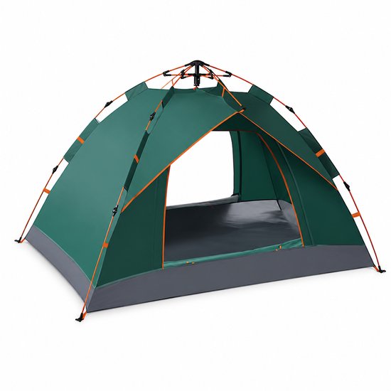 Aafinity Automatische Pop-up Tent voor 2 Personen – Opvouwbare Camping- en Strandtent – ​​Waterdicht, Lichtgewicht, UPF50+ Zonbescherming