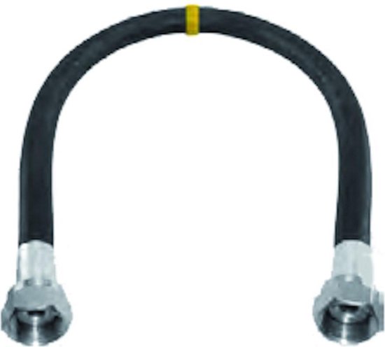 Aansluitmateriaal rubber gasslang met koppelingen 1250mm gastec van GOK