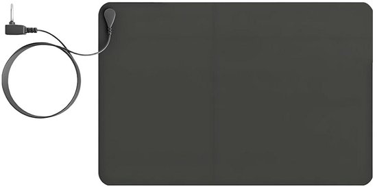 Aardingsmat - Antistatische mat - Lichaamsontspanning - Bevordert welzijn - 40 x 60 cm - Zwart